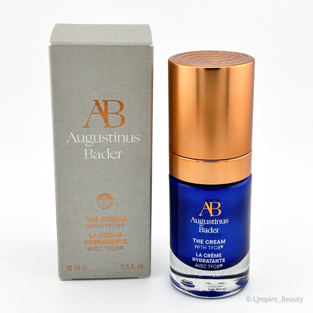 🆕 AUGUSTINUS BADER Mini The Cream w/ TFC8® Face Moisturizer 15mL NIB & Authentic